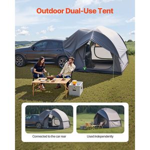 Tenda da Campeggio per SUV 8FT X 8FT, Design a Doppio Strato, Impermeabile PU2000mm, Capacità 5-8 Persone - Product Image 2