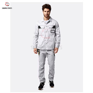 Ropa de Trabajo de Alta Visibilidad Personalizada, Conjuntos de Uniformes con Pantalones y Tops Reflectantes, Traje de Trabajo para Construcción en Exteriores de Alta Visibilidad - Product Image 1