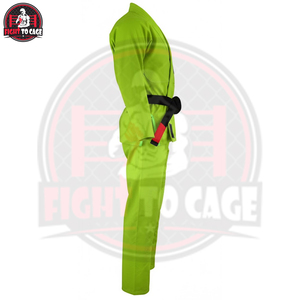 Breathable Stretch Lightweight Custom Logo High Quality OEM ODM Service Reinforced Stitching Printed BJJ Uniform Polyester - Product Image 4