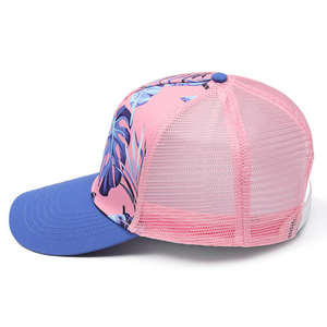 ขายส่งหมวกเบสบอลฮิปฮอปสุดฮิต หมวกแก๊ปทรงทรัคเกอร์ 6 แผง พิมพ์ลายดิจิตอลตามสั่ง พร้อมโลโก้ตัวอักษร - Product Image 2