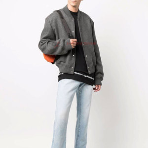 Nouvelle Veste Teddy Tendance 2026 Col Montant Écologique Respirante Hiver avec Poches Latérales Haute Qualité Prix Compétitif - Product Image 3