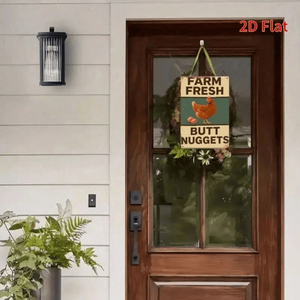 CIFbuy Targa Vintage Rustica in Alluminio 8x12 Pollici (20.3x30.5cm) Stile Fattoria TikTok per Servizio Ritiro Temu - Product Image 4