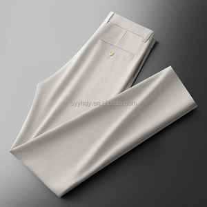 2026 <span class=keywords><strong>grande</strong></span> <span class=keywords><strong>taille</strong></span> hommes costume <span class=keywords><strong>pantalon</strong></span> infroissable haute hommes été affaires pantalons décontractés en gros - Product Image 6