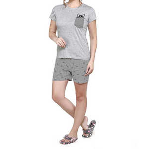 Ensemble décontracté pour femmes, sweat-shirt et short à deux pièces, broderie personnalisée, streetwear, avec logo personnalisé - Product Image 1