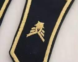 Epaulettes de Hombro Ceremoniales Marítimos Profesionales Hechos en Fábrica Directa (Poliéster Unisex) para Todos los Rangos y Todas las Estaciones - Product Image 3