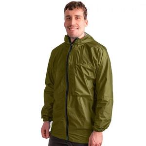 Wholesale <b>Mens</b> Waterproof <b>Soft</b> <b>Shell</b> Hooded Running Rain <b>Jacket</b> With Zipper Breathable & Windproof For Outdoor Activities - Product Image 4