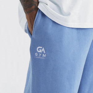 กางเกงจ็อกเกอร์ผู้ชาย GYM Active รุ่นลำลอง เอวยางยืด ผ้าคอตตอนผสมโพลีเอสเตอร์เนื้อหนา คุณภาพสูง - Product Image 3