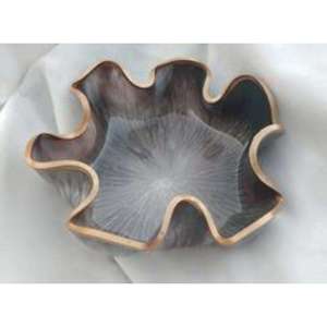 Moderna Tazón de Resina Epoxi Hecha a Mano, Plato Decorativo Artístico para Servir, Accesorio de Cocina para Mesa de Comedor - Product Image 4