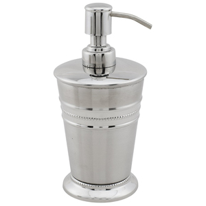 Hammered Metal <b>Soap</b> Dispenser Antique Silver Stainless Steel <b>Hand</b> Wash Pump Bottle <b>Refillable</b> Vintage Liquid <b>Soap</b> Holder On Sale - Product Image 2