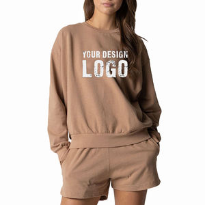 Sweat-shirt personnalisé pour femme en mélange de coton avec motif graphique – Vêtements en gros pour fabricants - Product Image 5
