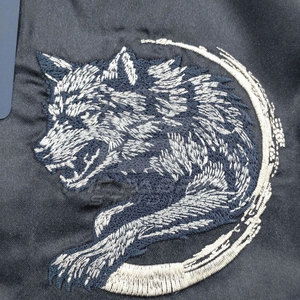 Chaqueta Sukajan de Satén Estilo Urbano, Recién Llegada, con Bordado Premium, Cuello Alto, Transpirable, Ecológica, Ligera, Informal para Invierno - Product Image 6