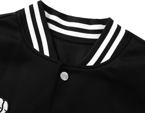 Ventes chaudes - Vestes pour hommes avec broderie chenille personnalisée, manches en cuir, bomber, baseball, letterman, vestes universitaires - Product Image 2