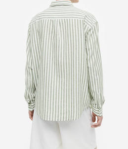 Chemise décontractée pour homme, coupe classique, 100% coton, anti-rides, en sergé teint, à manches longues, style printemps, pour affaires, personnalisable OEM - Product Image 5