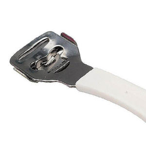 Cortador de Callos y Removedor de Durezas de Doble Cara con Mango Largo de Acero Inoxidable y Plástico de Alta Calidad - Product Image 3