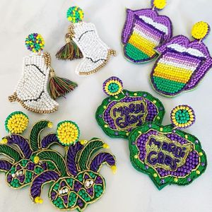 Boucles d'oreilles artisanales en perles, bijoux de fête personnalisés pour femmes à prix avantageux - Product Image 6