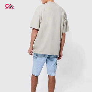 Camiseta de Verano de Primera Calidad para Hombre, Estampado Personalizado, Corte Holgado, 100% Algodón, Transpirable, Estilo Hip Hop - Product Image 6