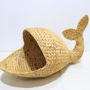 Artex Dong Thap Factory Home Decor Water Hyacinth Storage <b>Basket</b> <b>Woven</b> <b>Baskets</b> for Interior Design - Product Image 4