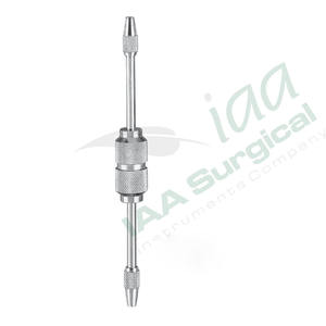 Removedor de Coronas Dentales Manual de Acero Inoxidable Alemán de Alta Calidad con 3 Puntas, Instrumentos de Restauración para Extracción de Puentes, Aprobado por la CE - Product Image 1