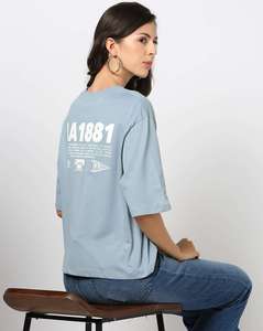 เสื้อยืดทรงบ็อกซี่ แขนสั้น ผ้าฝ้าย 100% คุณภาพสูงสำหรับผู้หญิง ฤดูร้อน รับผลิตตามสั่ง (OEM) พร้อมปักโลโก้และออกแบบสีได้ตามต้องการ ระบายอากาศได้ดี - Product Image 2