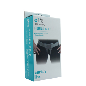 E-Life E-HB002 Cinturón de Soporte Lumbar de Tela de Terciopelo con Dos Cojines de Compresión Flexibles y Removibles para Reducir la <span class=keywords><strong>Hernia</strong></span> <span class=keywords><strong>Inguinal</strong></span> - Product Image 4