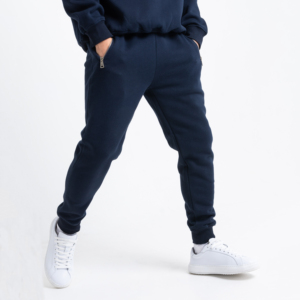 Ensemble de survêtement deux pièces pour homme grande taille, motif uni, sweat-shirt zippé intégral en polaire technique et pantalon de jogging pour l'entraînement hivernal - Product Image 3