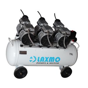 Compresseur d'air sans huile 70L Source d'alimentation CA portable et silencieuse pour usage domestique et compresseurs industriels agricoles - Product Image 2