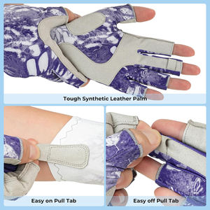 Gants de pêche professionnels unisexes en polyester imperméable à libération rapide pour la pêche au poisson et à la glace, tailles et couleurs personnalisables, modèle 2026, les plus vendus - Product Image 4