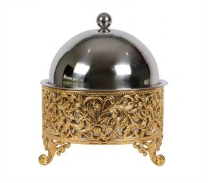 Cazuela de diseño fantástico, la más vendida, con tapa de acabado brillante, hermosamente elaborada por ARTISTIQUE en India. - Product Image 3