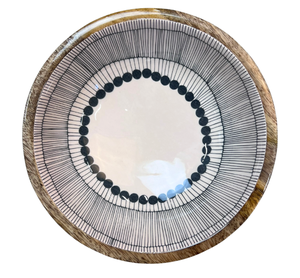Juego de tazones de madera de calidad alimentaria, diseño Wabi Sabi, plato de servir de madera natural, utensilios de cocina para el hogar, juego de tazones para servir alimentos al mejor precio - Product Image 4