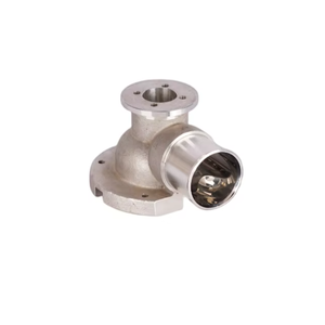 Boîtier de bride en acier inoxydable usiné CNC, composant industriel de précision, résistant à la corrosion, pour applications industrielles lourdes, fourniture OEM - Product Image 1