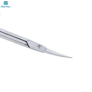 Ciseaux à cuticules et à ongles incurvés en acier inoxydable de haute qualité, instrument de précision durable pour la manucure et les soins des ongles en salon - Product Image 6