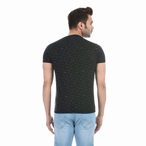 Men's T <b>Shirt</b> Slim Fit T <b>Shirt</b> Black <b>Geometric</b> Print 100% Cotton T-<b>Shirt</b> O-Neck T <b>Shirt</b> Short Sleeve T <b>Shirt</b> Casual Wear T <b>Shirt</b> - Product Image 2