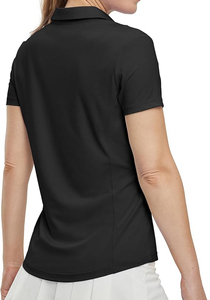 Camiseta de Golf Ligera, Transpirable, Lavada, Informal, Ecológica, de Tela Elástica para Mujer, de Poliéster, para Entrenamiento Deportivo y Actividades al Aire Libre - Product Image 3