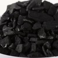 Charbon actif granulaire de coque de noix de coco industriel fabriqué en Inde pour la filtration des aliments et des boissons, adsorption haute performance