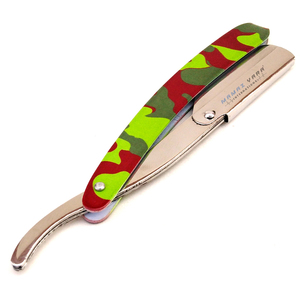 Navaja de Afeitar Profesional para Barbero, Recubierta de Papel, con Bloqueo Giratorio, Herramienta Manual para Afeitar la Barba, para un Afeitado Suave en Húmedo - Product Image 4