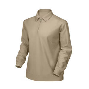 Polo de manga larga para hombre, hecho con tela de alta calidad, que ofrece una sensación suave, cómoda y transpirable. - Product Image 1