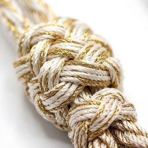 Cordon de chapeau en polyester de qualité supérieure, accessoire durable au design décoratif, couleur, taille et longueur personnalisables pour chapeaux formels et de cérémonie - Product Image 3