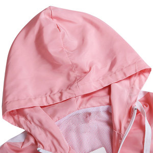 Ensemble de survêtements de sport unisexe légers et écologiques en nylon coupe-vent de haute qualité pour l'été, design 2-en-1 avec capuche et taille élastique - Product Image 5