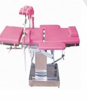 Lit hydraulique confortable en métal et équipement médical de haute technologie avec capacité de charge de 150 kg, panneaux en MDF en bois de pin mongol