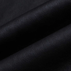 Chaqueta de Moto para Hombre, Negra, de Cuero Genuino, Impermeable, Ecológica, con Cuello Alto, Cierre de Cremallera, Color Sólido, Resistente al Viento, Corte Ajustado - Product Image 6