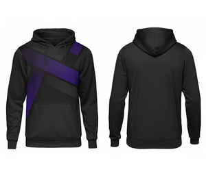 Sweat à capuche personnalisé par sublimation, léger et confortable – Sweat à capuche personnalisé pour équipe, homme, femme, jeune, veste à capuche d'entraînement, vêtements de sport - Product Image 2