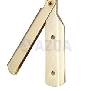 folding barber razor barber razor straight <b>edge</b> razor single blade razor single blade barber razor professional shaving razor - Product Image 3