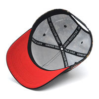 Gorra de Béisbol Personalizada de 5 Paneles, Unisex, de Poliéster/Algodón, con Logotipo Bordado, Estilo Urbano, Ajustable con Cierre a Presión, para Exteriores