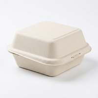 Boîte à emporter écologique jetable pour restaurant, café, boulangerie, traiteur