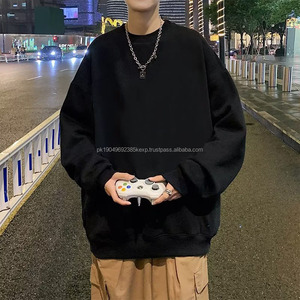 Sweats à capuche pour hommes et femmes, couleur unie basique, ample, chaud, épais, personnalisable, sweat à capuche vierge - Product Image 2