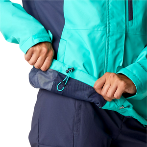 Veste coupe-vent à capuche pour homme, style streetwear, respirante, design personnalisé, hiver, fermeture éclair, chaude, épaisse, en nylon, color-block, vente en gros - Product Image 2