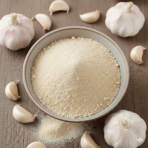 Poudre et granulés d'ail biologique en vrac, qualité alimentaire, ingrédient végétal à base d'ail frais pour les marchés d'exportation en gros - Product Image 1