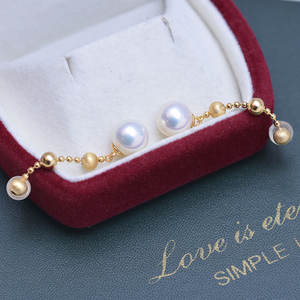 Pendientes Colgantes de Plata S925 con Perlas de Agua Dulce de 6-7mm, Luz Intensa, Populares, para Transmisiones en Vivo - Product Image 3