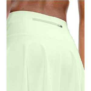 Mini-jupe plissée élastique à séchage rapide pour le golf, la course et le tennis – Vêtement de sport plissé d'été pour femme – Mini-jupe basique pour femme - Product Image 4