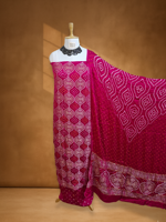 Costume traditionnel en soie Gajji pure de haute qualité avec tissage à la main Banarasi, au meilleur prix de gros